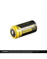 Nitecore Batterij RCR123A 16340 Li-Ion 650mAh Oplaadbaar