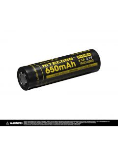 Nitecore Batterij Oplaadbaar IMR14500 650mAh Flat Top