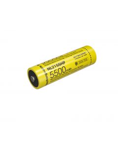 Nitecore NL2155HP Oplaadbare 21700 Li-Ion batterij 5500mAh