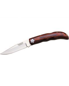 Joker Red Wood NR68 folding pocket knife 