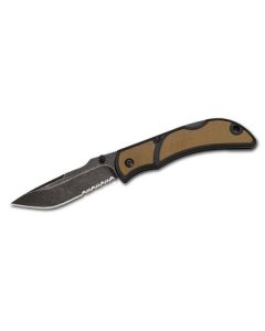Outdoor Edge Chasm 3.3" gekarteld bruin